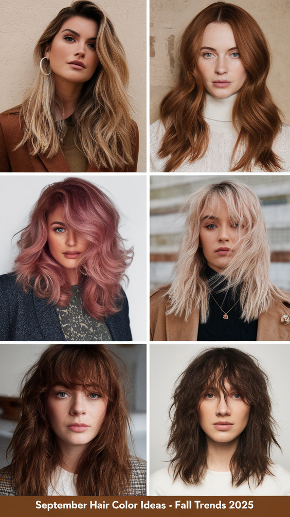 September Hair Color Ideas – Fall Trends for 2025: Hottest Balayage, Ombre & Vibrant Shades Guide