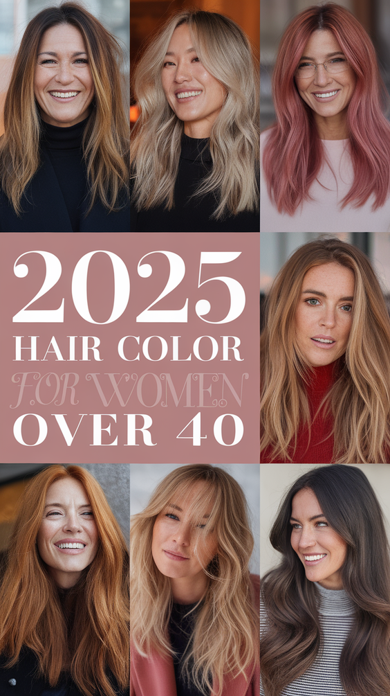 Fall Hair Color for Women Over 40: Best 2025 Trends, Blonde, Brown, and Gray Shade Ideas