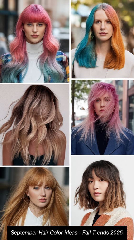 September Hair Color Ideas – Fall Trends for 2025: Hottest Balayage, Ombre & Vibrant Shades Guide