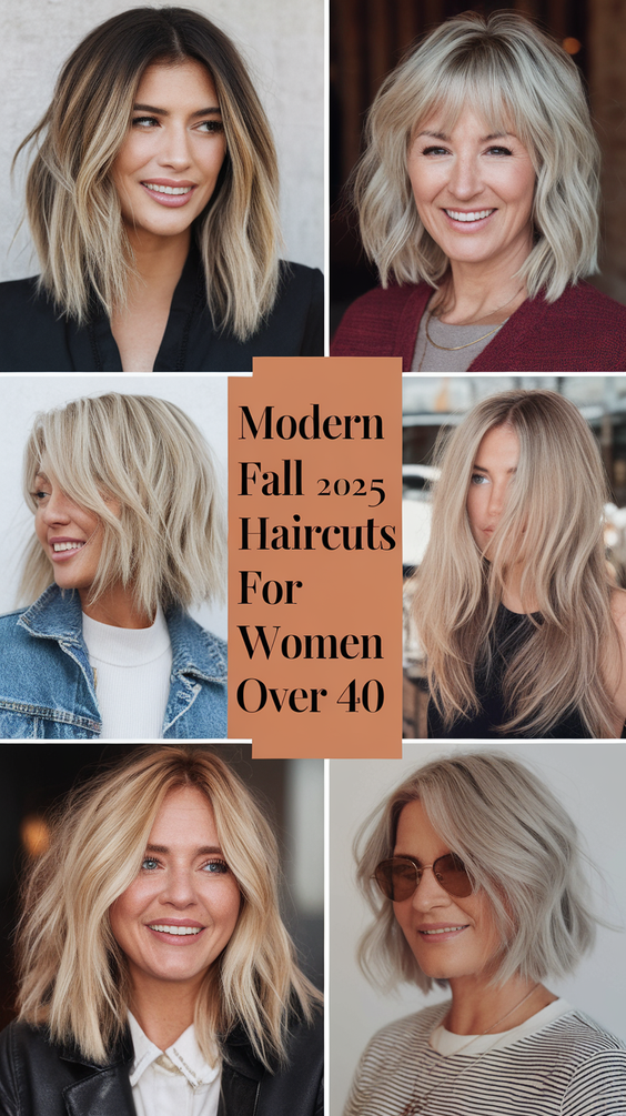 Fall 2025 Haircuts for Women Over 40: Stunning Styles and Trends to Try This Season