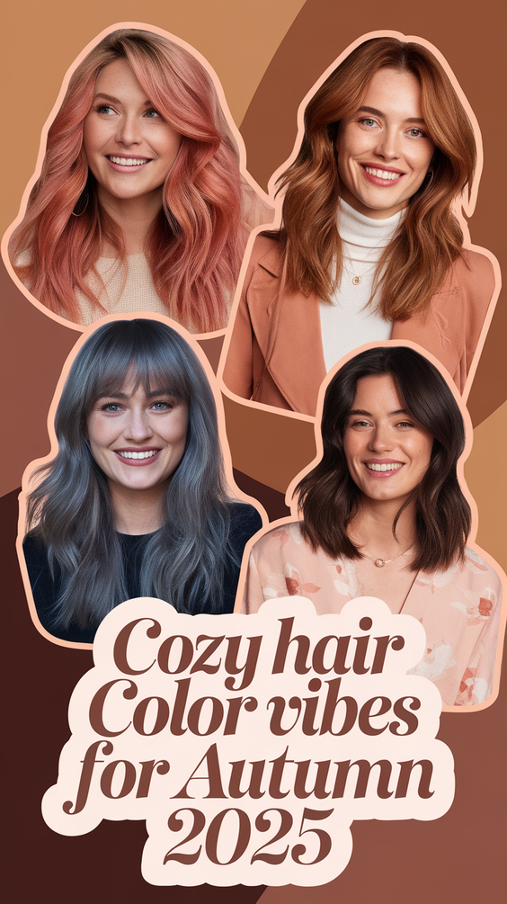 Cozy Hair Color Vibes for Autumn 2025: Top Fall Hair Colors, Highlights & Trends You’ll Love