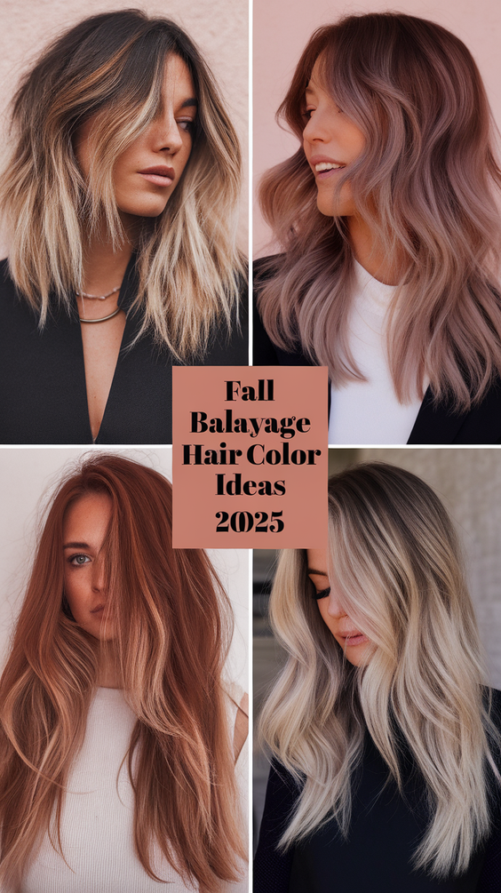 Fall Balayage Hair Color Ideas 2025 for Brunettes, Blondes, and Every Shade in Between