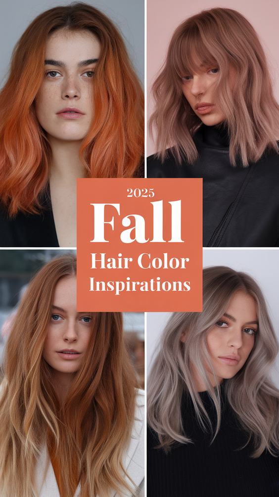 Cute Fall Hair Colors 2025: Trendy Brunettes, Blondes, and Short Hair Color Ideas for the Season