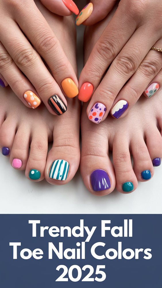 Trendy Fall Toe Nail Colors 2025: The Top Must-Try Pedicure Shades for This Autumn