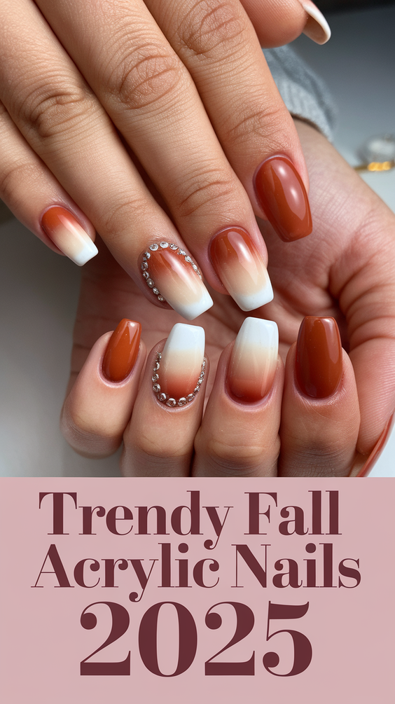 Trendy Fall Acrylic Nails 2025: Short & Long Nail Art Ideas for Autumn – Latest Designs & Inspiration