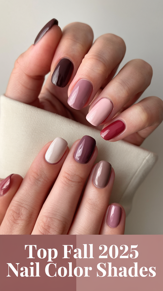 Top Fall 2025 Nail Color Shades: Must-Try Trends for Seasonal Style & Chic Manicure Inspiration