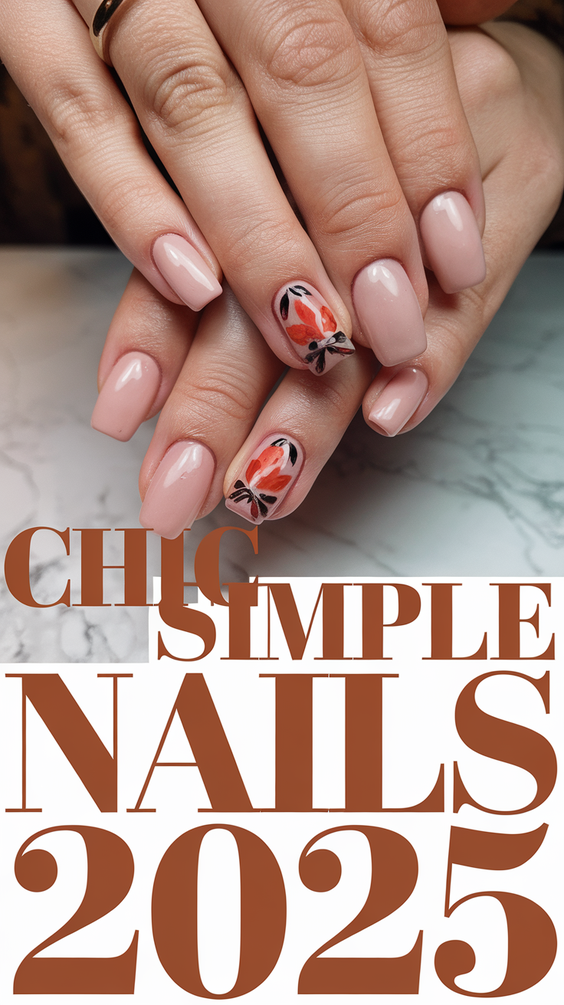 Simple Fall Nails Inspiration 2025: Effortless Autumn Manicure Ideas & Modern Trends for the Season