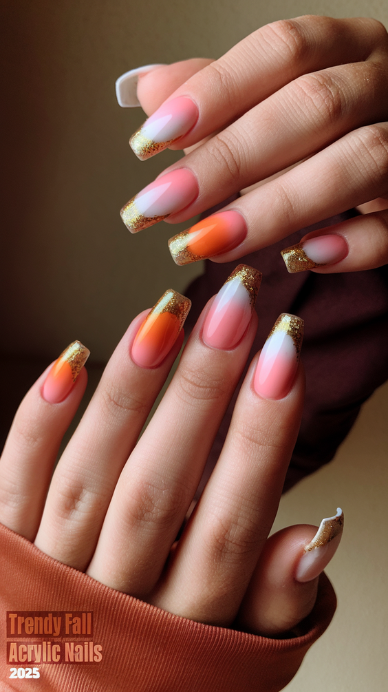 Trendy Fall Acrylic Nails 2025: Short & Long Nail Art Ideas for Autumn – Latest Designs & Inspiration