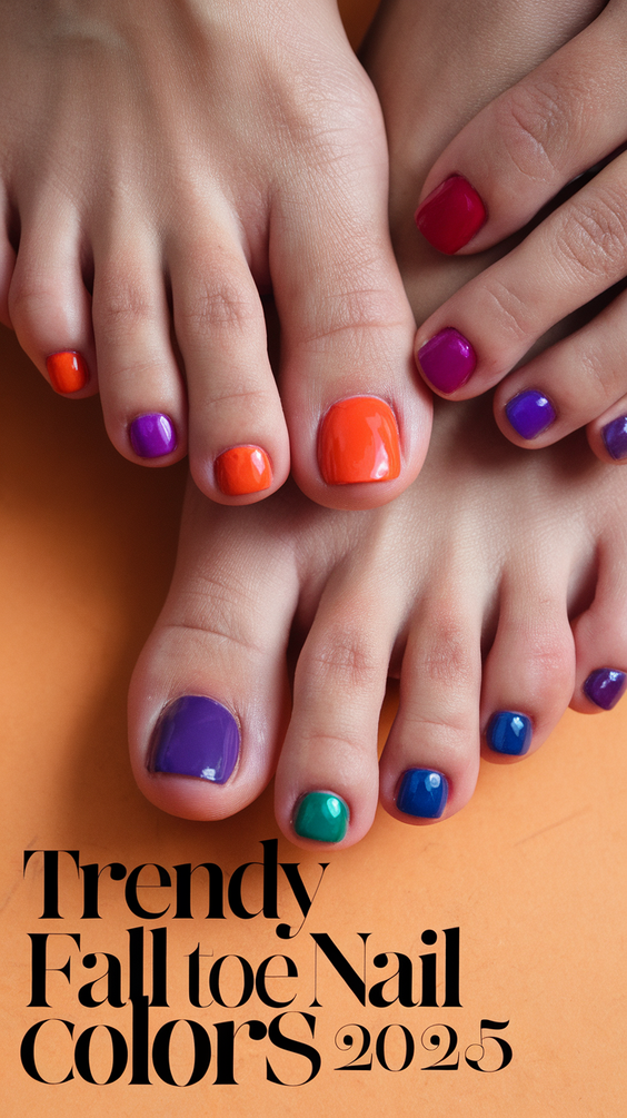 Trendy Fall Toe Nail Colors 2025: The Top Must-Try Pedicure Shades for This Autumn