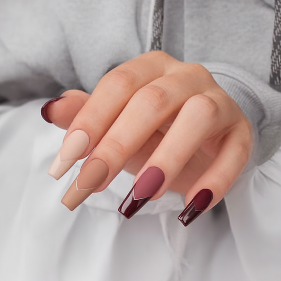 Fall Coffin Nail Designs 2025: Warm Tones, Leaf Art, and Luxe Finishes to Try This Season
