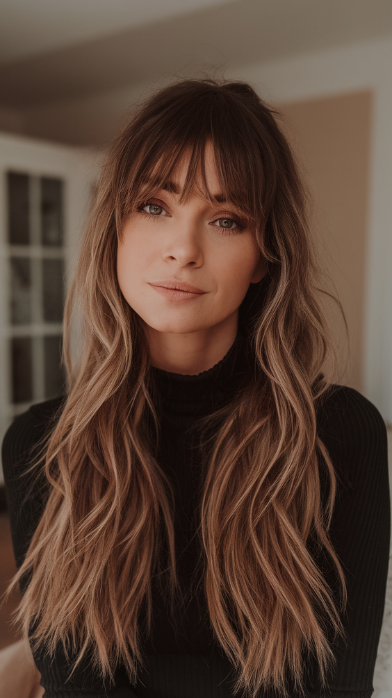 Fall Hairstyle for Long Hairs 2025: Romantic Braids, Waves, and Trendy Seasonal Styles to Copy