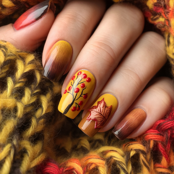 Fall Wedding Nails 2025: 20 Stunning Ideas to Elevate Your Autumn Bridal Look with Seasonal Flair