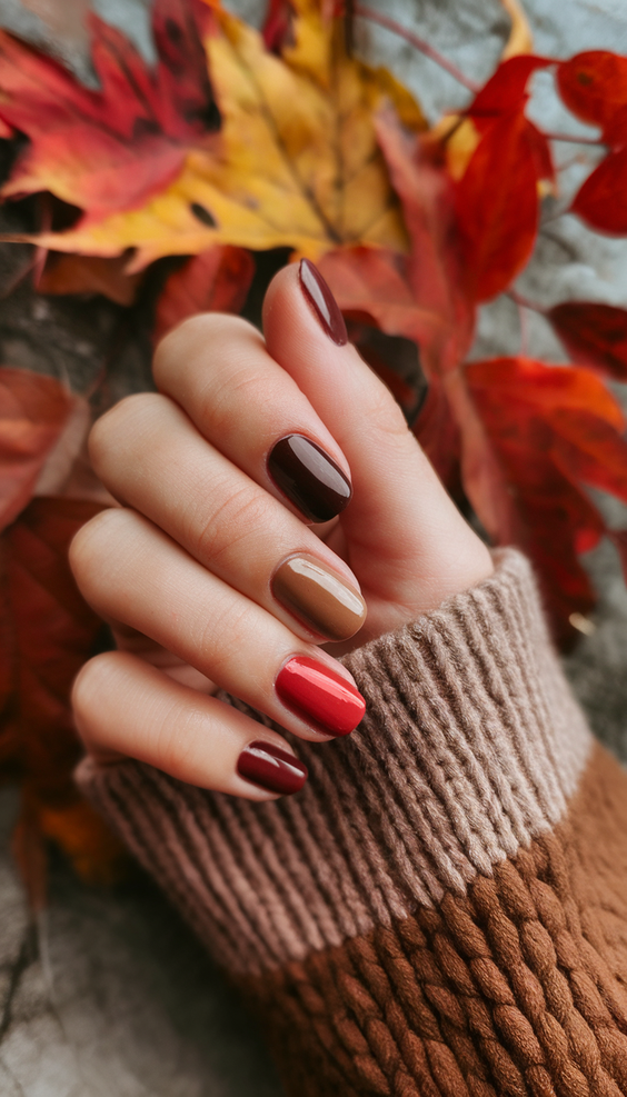 October 2025 Nail Colors Ideas: Best Fall Dip, Gel, and Street-Inspired Looks for Bold and Simple Autumn Styles