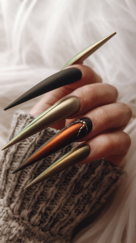 Fall Stiletto Nails 2025: Must-Try Designs for a Bold and Seasonal Statement This Autumn