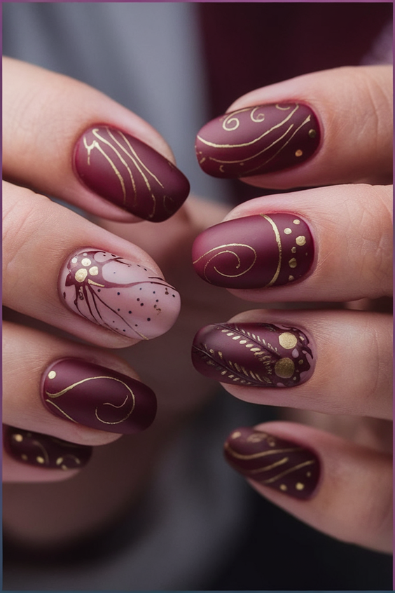 Stylish Round Fall Nails 2025: Trendy Seasonal Designs for Every Mood and Occasion