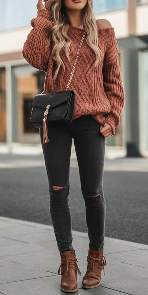 Stylish Fall 2025 Sweater Outfits to Copy Right Now for the Coziest and Chicest Cold-Weather Looks