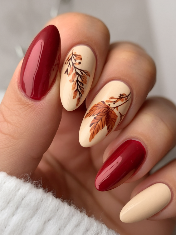 Fall Coffin Nail Designs 2025: Warm Tones, Leaf Art, and Luxe Finishes to Try This Season