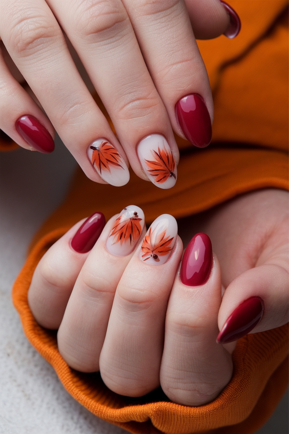 Stylish Round Fall Nails 2025: Trendy Seasonal Designs for Every Mood and Occasion