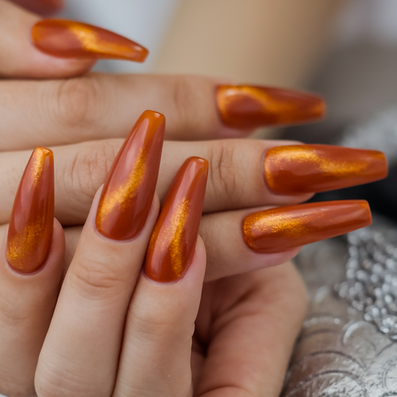 Stylish Fall Cat Eye Nails 2025 – Magnetic Designs That Will Elevate Your Autumn Look Instantly
