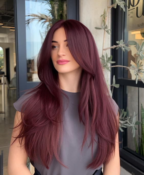 Autumn Burgundy Hair Color Trends for Fall 2025 That Define Seasonal Elegance and Rich Style