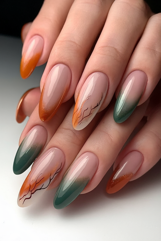 Fall Wedding Nails 2025: 20 Stunning Ideas to Elevate Your Autumn Bridal Look with Seasonal Flair