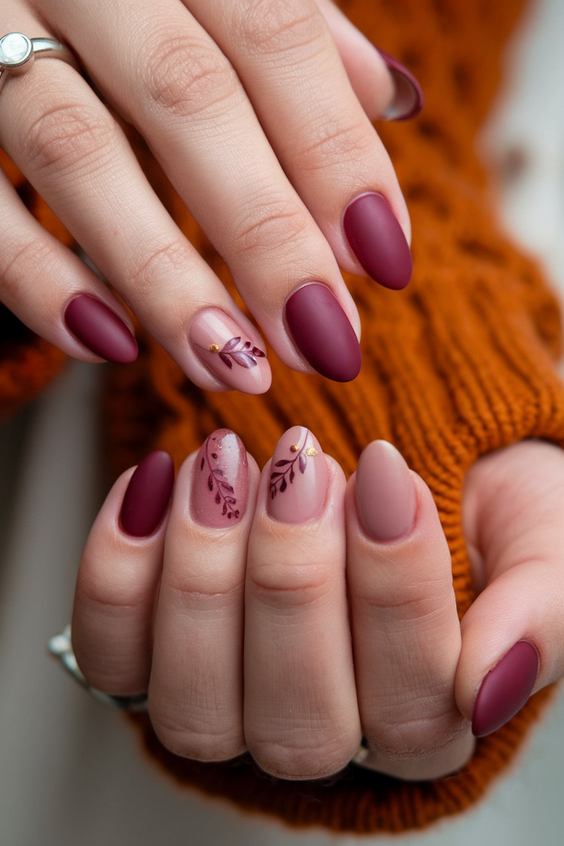 Stylish Round Fall Nails 2025: Trendy Seasonal Designs for Every Mood and Occasion
