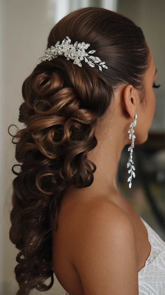 Pretty Fall Wedding Hairstyles Ideas 2025 for Every Bride: Romantic Braids, Curls, and Updos