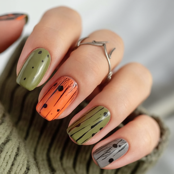 Trendy Fall Manicure 2025 Styles That Combine Seasonal Colors, Artistic Patterns, and Elegant Finishes