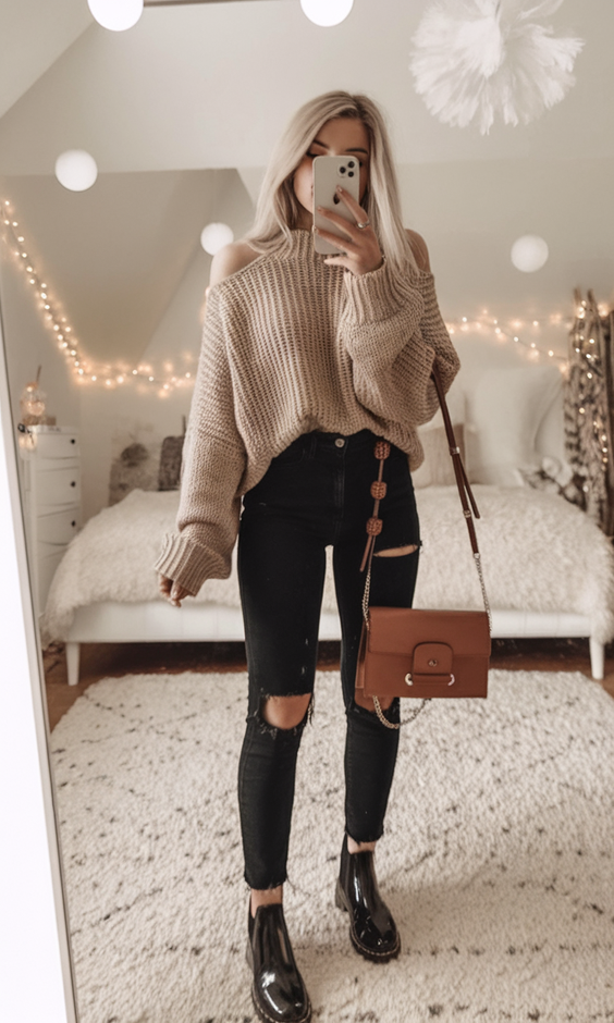 Stylish Fall 2025 Sweater Outfits to Copy Right Now for the Coziest and Chicest Cold-Weather Looks