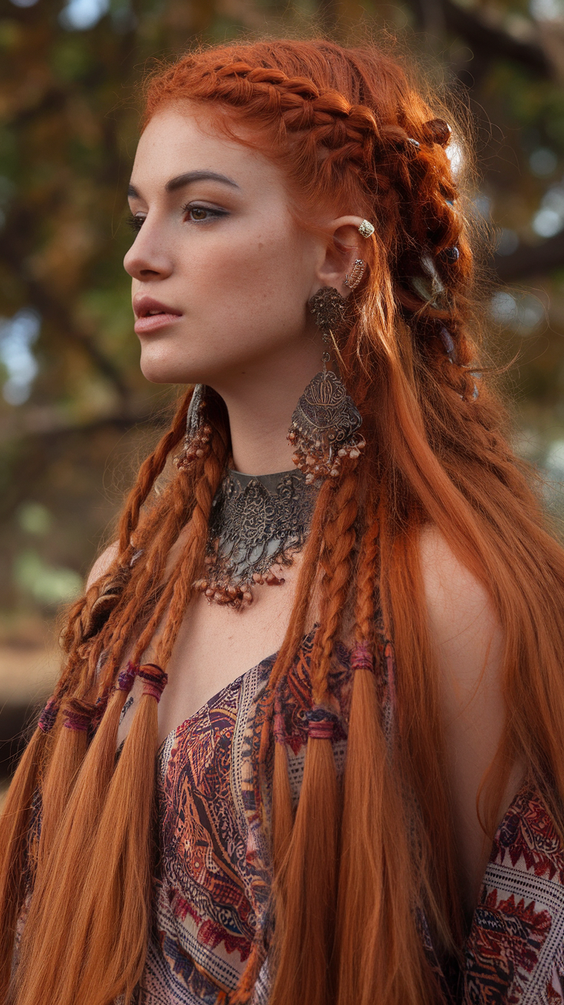 Fall Hairstyle for Long Hairs 2025: Romantic Braids, Waves, and Trendy Seasonal Styles to Copy
