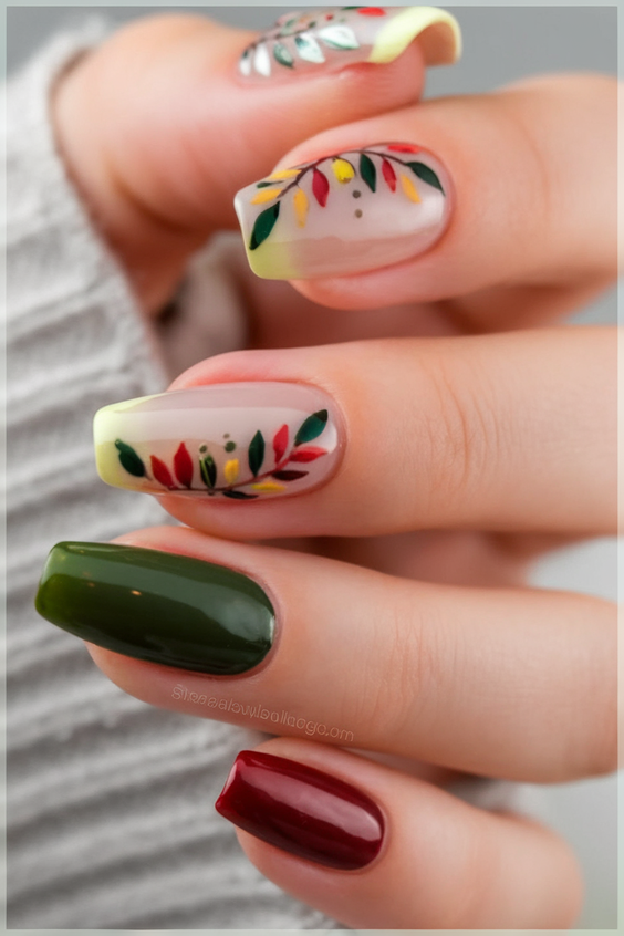 Trendy Fall Manicure 2025 Styles That Combine Seasonal Colors, Artistic Patterns, and Elegant Finishes
