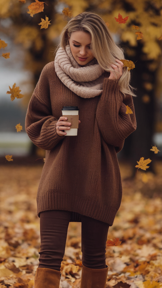 Stylish Fall 2025 Sweater Outfits to Copy Right Now for the Coziest and Chicest Cold-Weather Looks