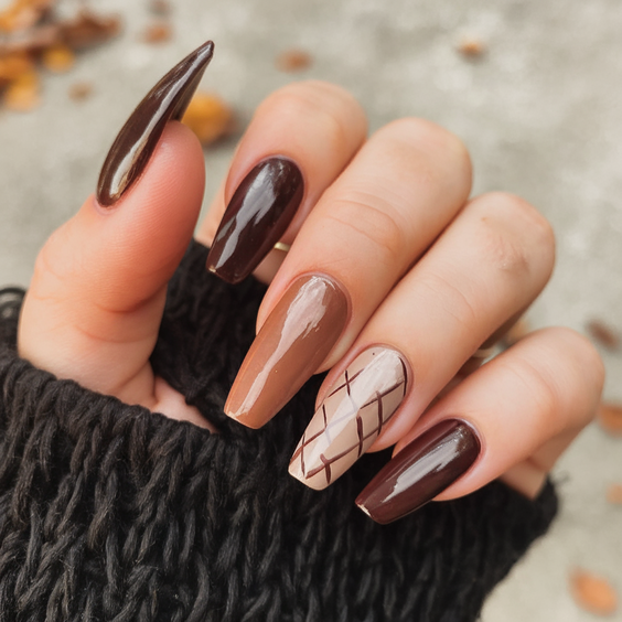 Fall Coffin Nail Designs 2025: Warm Tones, Leaf Art, and Luxe Finishes to Try This Season