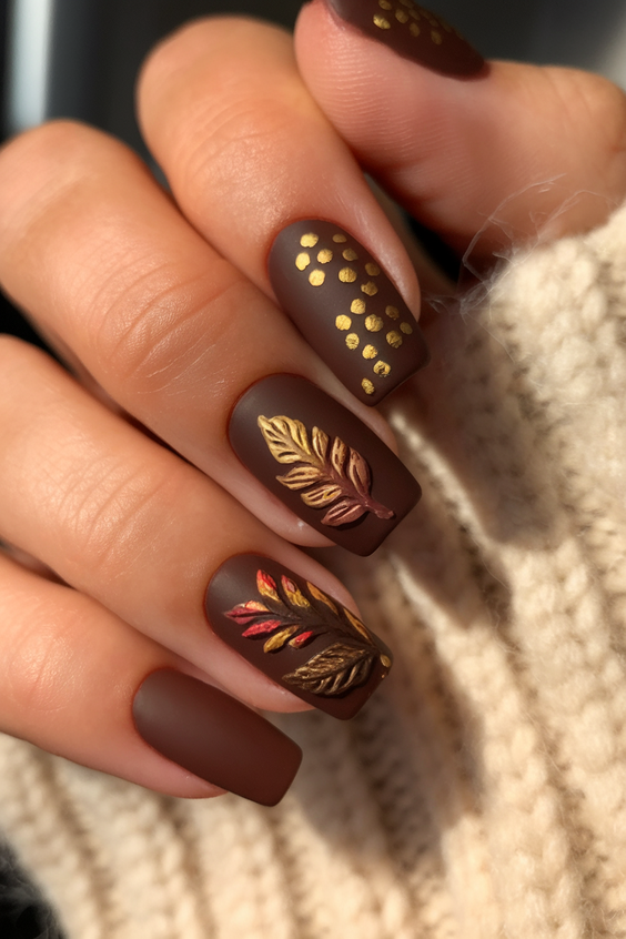 Trendy Fall Manicure 2025 Styles That Combine Seasonal Colors, Artistic Patterns, and Elegant Finishes
