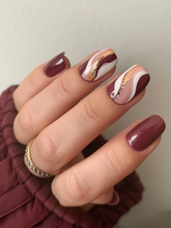 Stylish Round Fall Nails 2025: Trendy Seasonal Designs for Every Mood and Occasion
