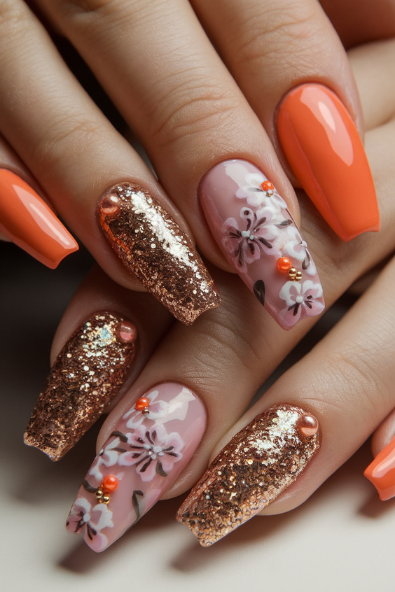 Fall Coffin Nail Designs 2025: Warm Tones, Leaf Art, and Luxe Finishes to Try This Season