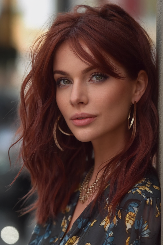 Autumn Burgundy Hair Color Trends for Fall 2025 That Define Seasonal Elegance and Rich Style
