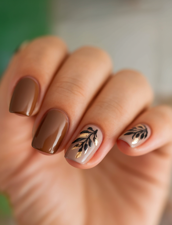 Trendy Fall Manicure 2025 Styles That Combine Seasonal Colors, Artistic Patterns, and Elegant Finishes