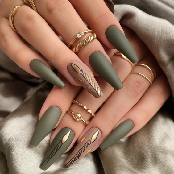 Fall Coffin Nail Designs 2025: Warm Tones, Leaf Art, and Luxe Finishes to Try This Season