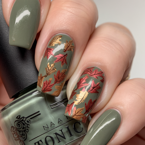 Trendy Fall Manicure 2025 Styles That Combine Seasonal Colors, Artistic Patterns, and Elegant Finishes