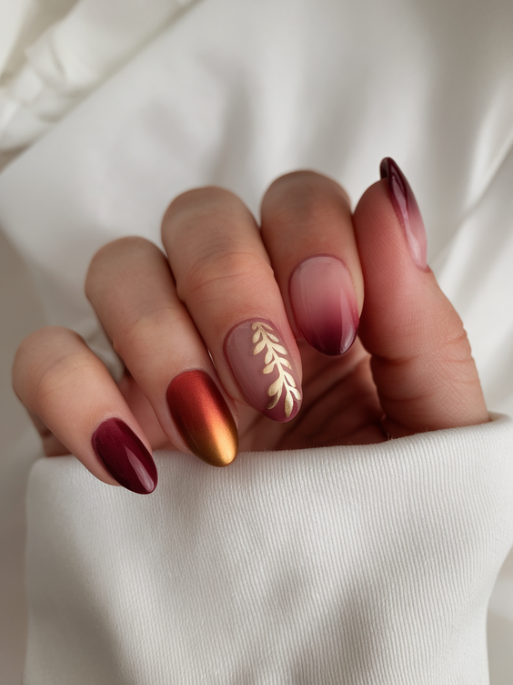 Stylish Round Fall Nails 2025: Trendy Seasonal Designs for Every Mood and Occasion
