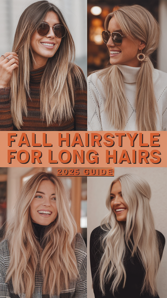 Fall Hairstyle for Long Hairs 2025: Romantic Braids, Waves, and Trendy Seasonal Styles to Copy