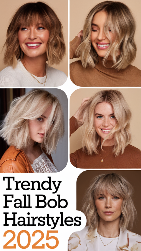 Fall Bob Hairstyles 2025: Stunning Seasonal Cuts to Elevate Your Autumn Look with Effortless Style