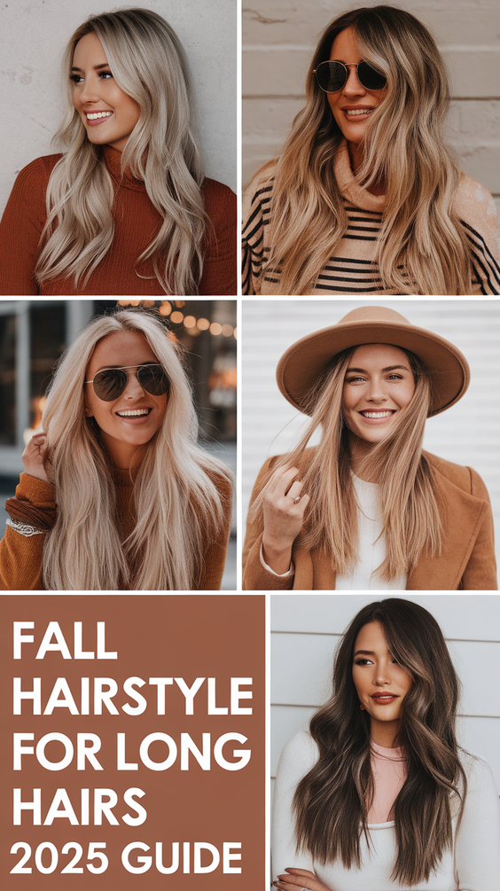 Fall Hairstyle for Long Hairs 2025: Romantic Braids, Waves, and Trendy Seasonal Styles to Copy