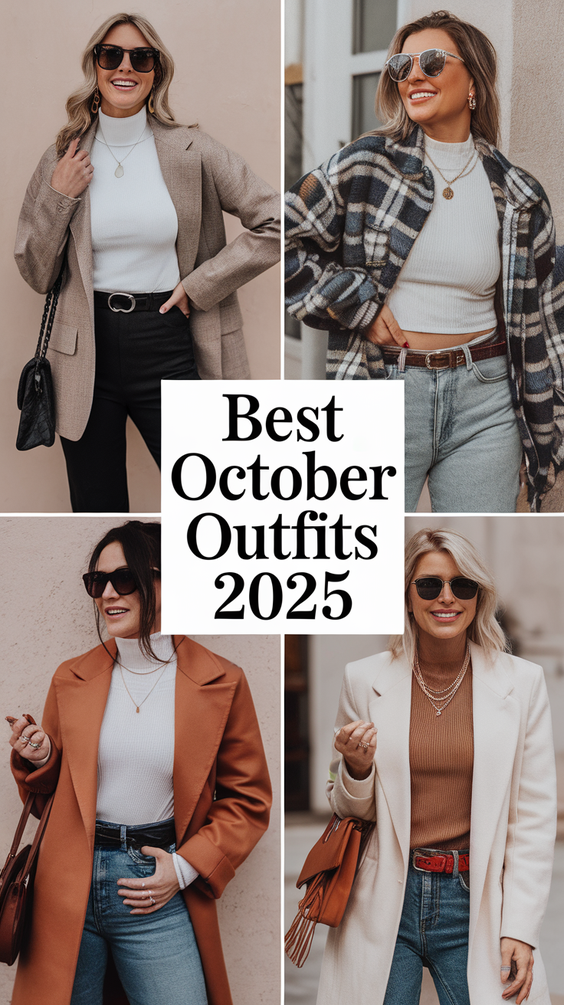 Cozy and Cute October Outfits 2025 for Women to Wear in Paris, New York, Japan, and Beyond This Fall