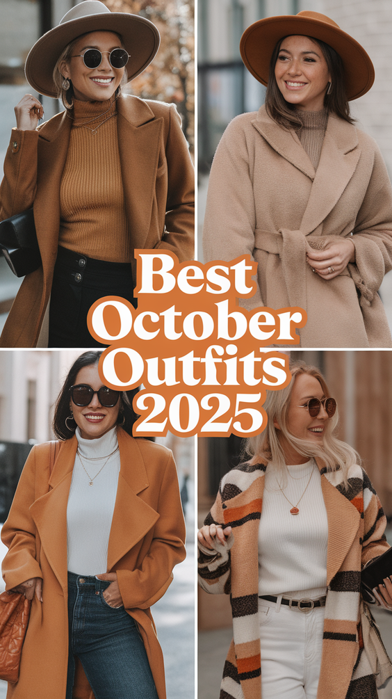Cozy and Cute October Outfits 2025 for Women to Wear in Paris, New York, Japan, and Beyond This Fall