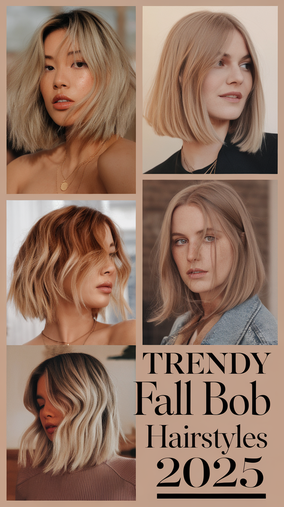 Fall Bob Hairstyles 2025: Stunning Seasonal Cuts to Elevate Your Autumn Look with Effortless Style