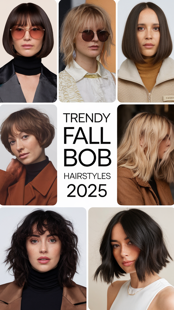 Fall Bob Hairstyles 2025: Stunning Seasonal Cuts to Elevate Your Autumn Look with Effortless Style