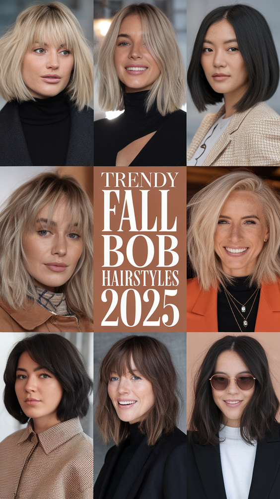 Fall Bob Hairstyles 2025: Stunning Seasonal Cuts to Elevate Your Autumn Look with Effortless Style