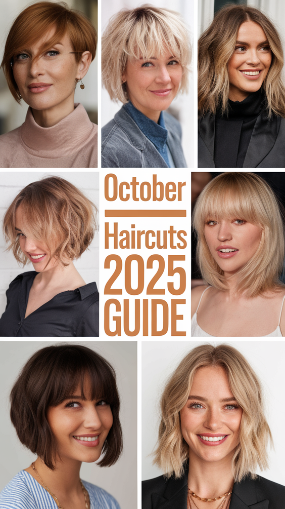 October Haircuts 2025: Trendy Bob, Pixie, and Layered Styles for a Bold Seasonal Makeover